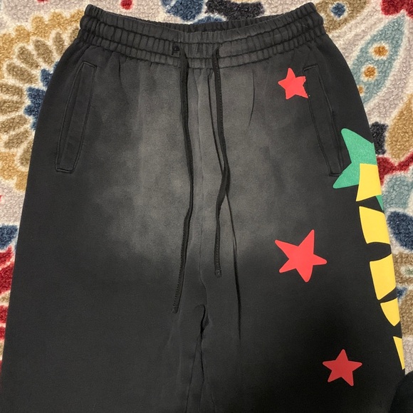 Palm Angels Sweatpants Side Leg Design